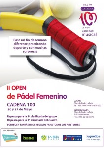 II Open Femenino Cadena 100