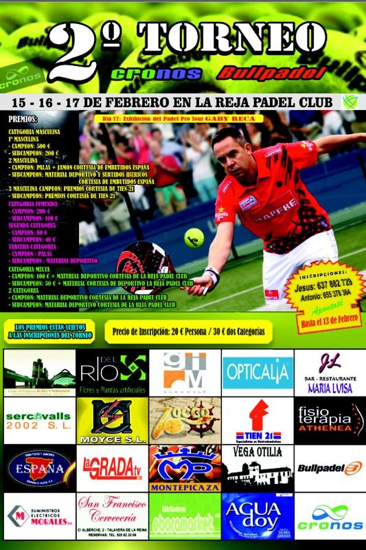 II Torneo “Cronos-Bullpadel”