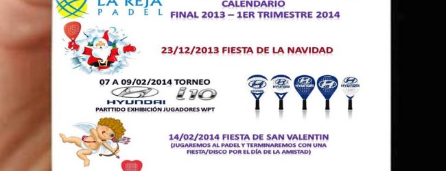 Actividades Navidad y primer trimestre 2014