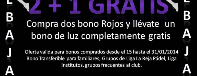 Oferta 2+1 Gratis