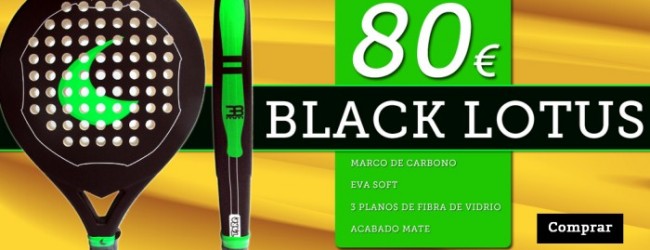 Pala Toro Padel “Black Lotus”- 80 eur.